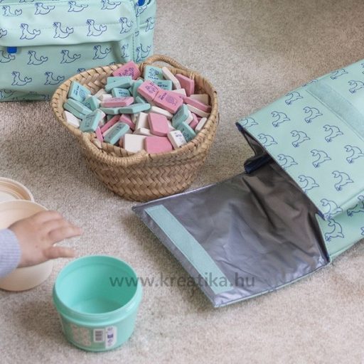 Uzsonnás táska szett 3,5 l , 3 dobozzal Milan "460 Collection" zöld