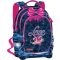 Iskolai hátizsák 22 L ergonomikus, kulacstartóval Octopus "Bow