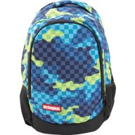   Iskolai hátizsák 20 L ergonomikus, kulacstartóval Octopus "Camouflage