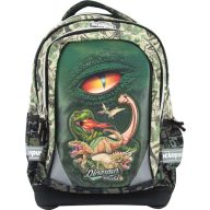   Iskolai hátizsák 21 L ergonomikus, kulacstartóval Octopus "Dinosaur