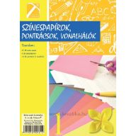 Színes papír és pontrács I. osztályos T-Creativ