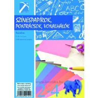 Színes papír és pontrács II.-IV. osztályos T-Creativ