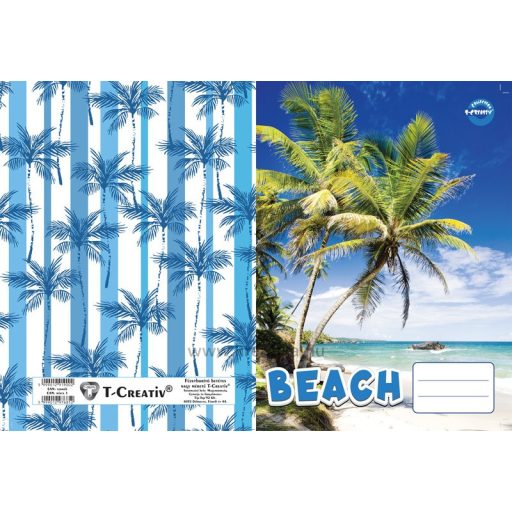 Füzetboritó A/4 betétes  T-Creativ vegyes minta