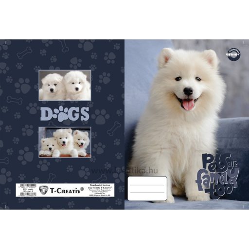 Füzetboritó A/4 betétes  T-Creativ vegyes minta