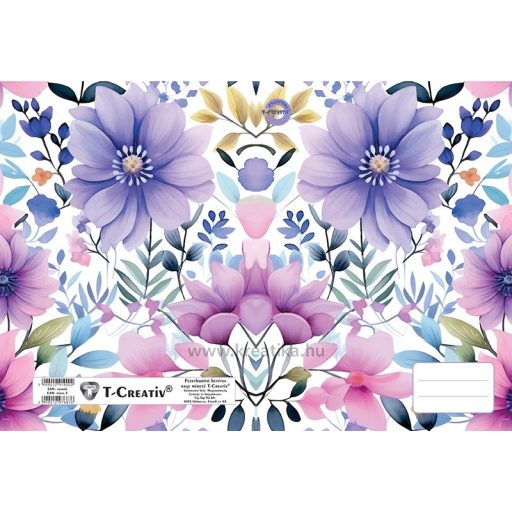 Füzetboritó A/4 betétes  T-Creativ vegyes minta