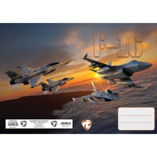 Füzetborító A/5 betétes 4x5 db/csomag T-Creativ "Army