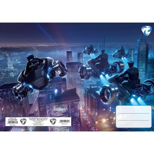 Füzetborító A/5 betétes 4x5 db/csomag T-Creativ "Boys