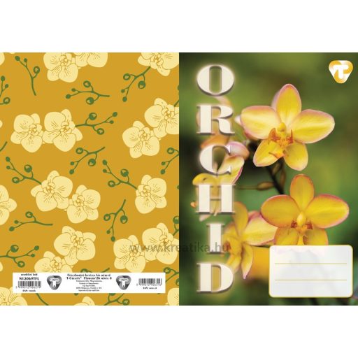 Füzetborító A/5 betétes 4x5 db/csomag T-Creativ "Flowers