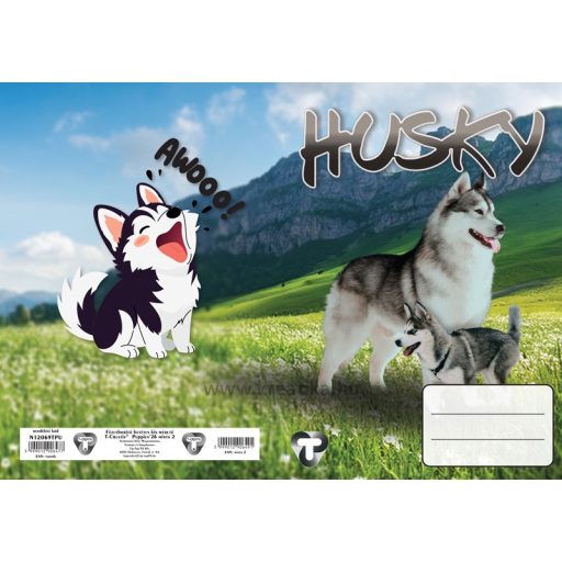 Füzetborító A/5 betétes 4x5 db/csomag T-Creativ "Puppies