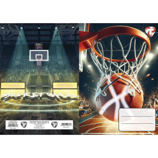 Füzetborító A/5 betétes 4x5 db/csomag T-Creativ "Sports