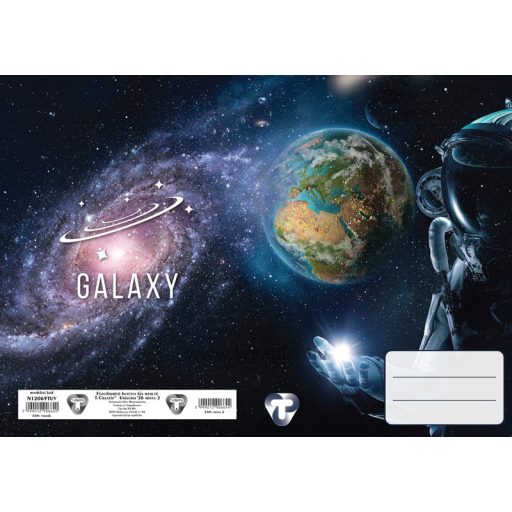 Füzetborító A/5 betétes 4x5 db/csomag T-Creativ "Universe