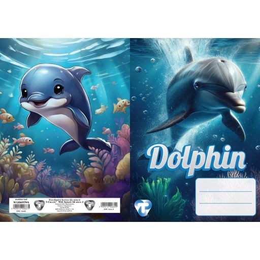 Füzetborító A/5 betétes 4x5 db/csomag T-Creativ "Wild Animals