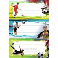 Füzetcímke 2 ív/csomag Herma "Soccer