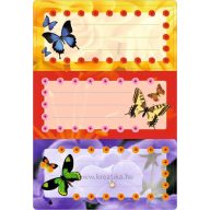 Füzetcímke 2 ív/csomag Herma "Butterflies