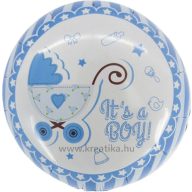   Léggömb, babaváró 46 cm Daco "It's a Boy!" kék