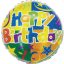 Léggömb, születésnapi 46 cm Daco "Happy birthday