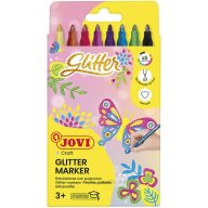Filctoll készlet Jovi "Glitter" 8 szín