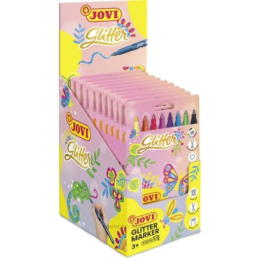 Filctoll készlet Jovi "Glitter" 8 szín