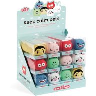   Tolltartó display 12 db-os, szilikon MQ "Keep Calm Pets