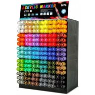 Akril marker display 180 db-os M&G 30 szín