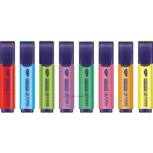 Szövegkiemelő display 96 db-os, 2-5 mm Daco 8 szín