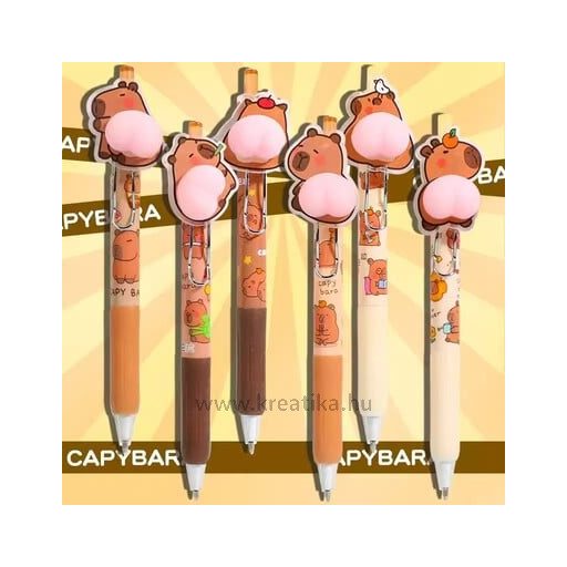 Radírozható Capybara toll 0.5